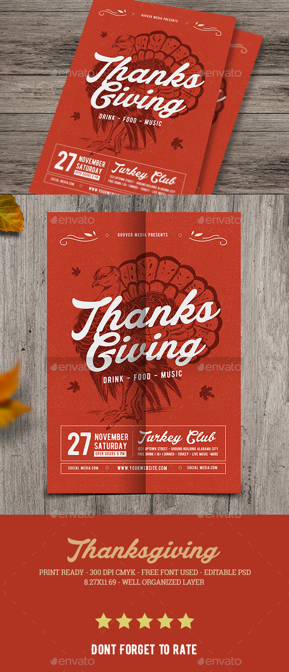 Thanksgiving Flyer