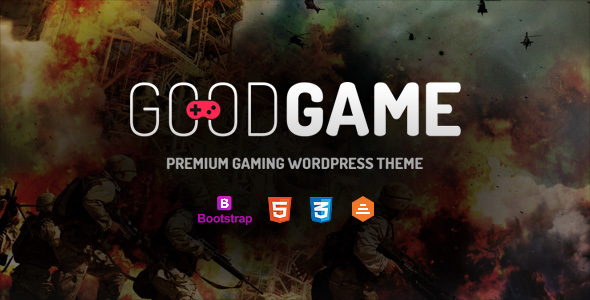 GoodGame - Twitch Integrated WordPress Gaming News Magazine