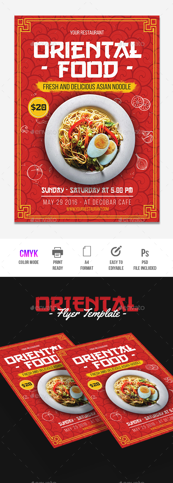 Chinese Restaurant Flyer