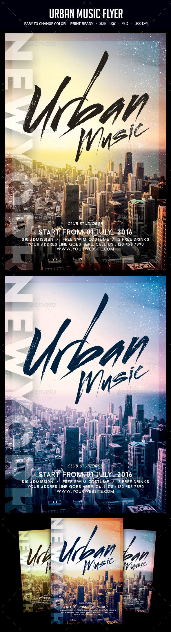Urban Music Flyer