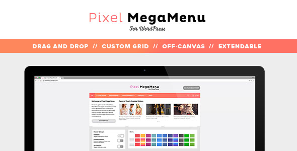 PixelMenu - Mega Menu Builder for WordPress