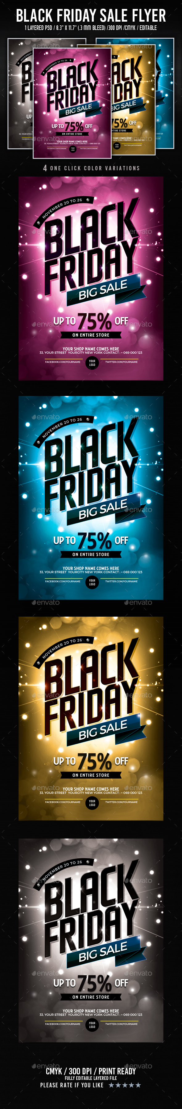 Black Friday Sale Flyer