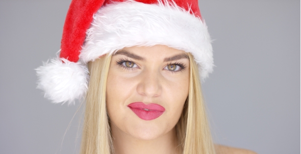 detail video slow motion close blonde woman licks lips poses stock fooe detail video slow motion close blonde woman licks lips poses stock fooe