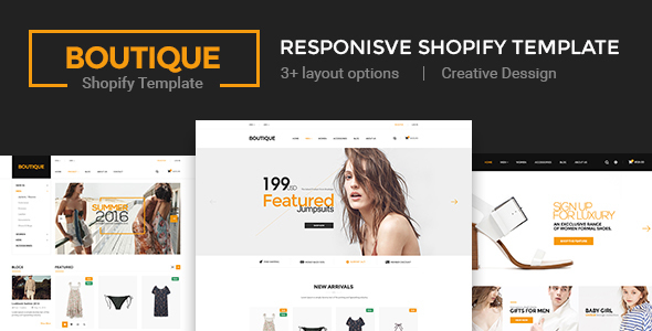 Boutique - Multi Store Responsive Shopify Theme