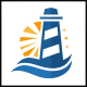 Lighthouse Sun Logo