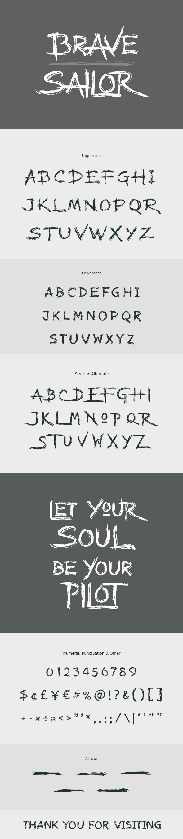 Brave Sailor Font