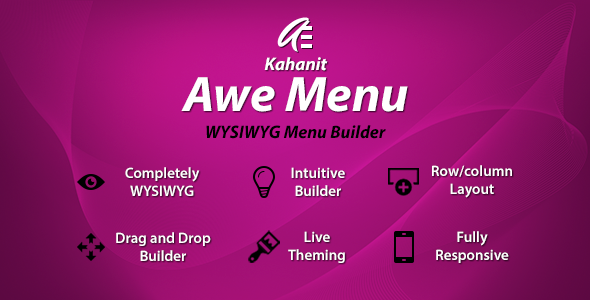 Awe Menu - PrestaShop Top Mega Menu Module - Kahanit