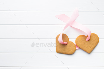 Photodune Gingerbread shape heart. 18737447