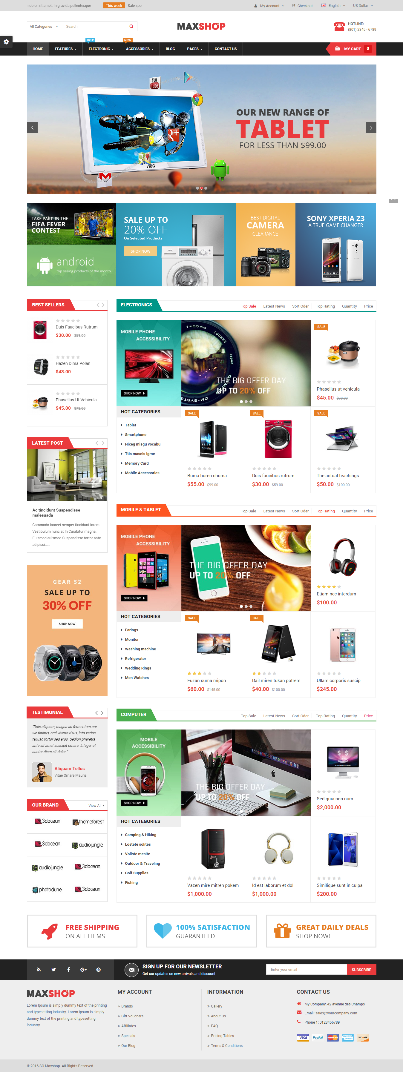 Maxshop - Store Responsive OpenCart Theme by magentech | ThemeForest