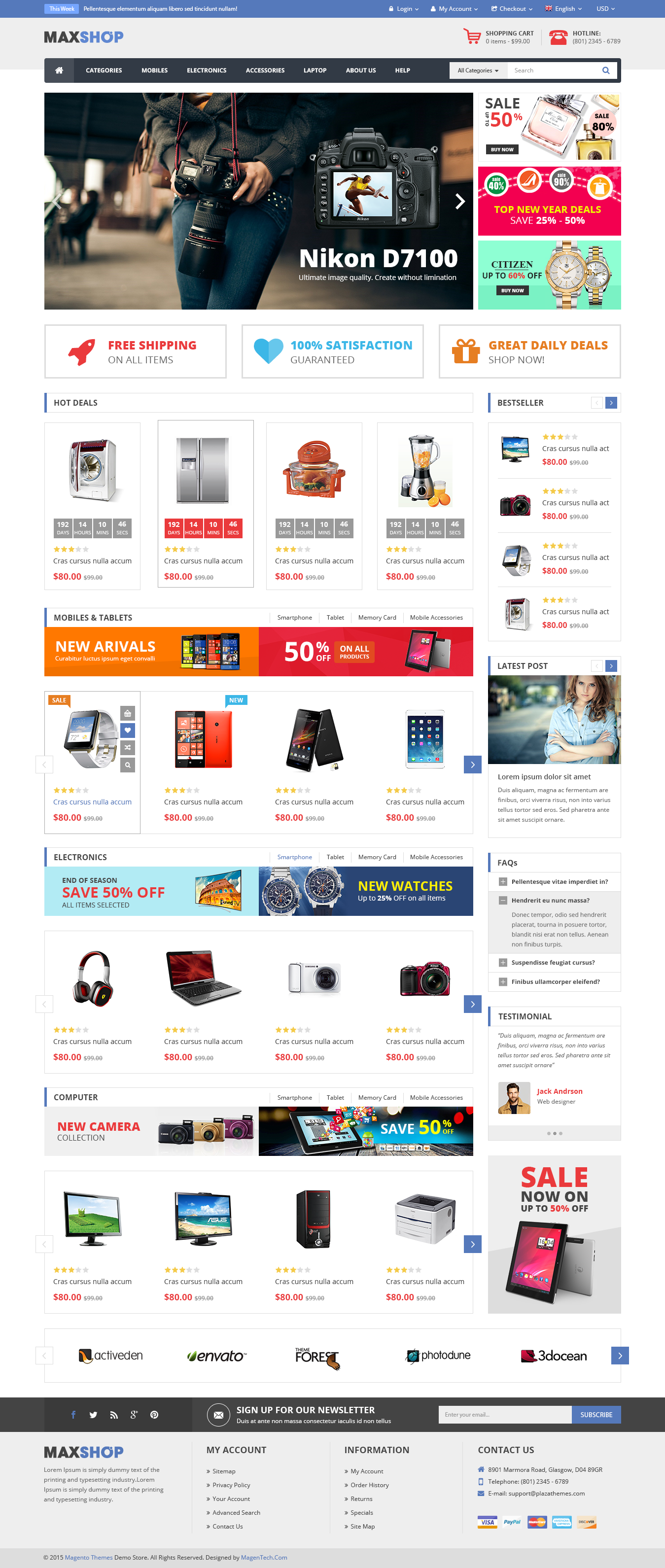 Maxshop - Store Responsive OpenCart Theme by magentech | ThemeForest