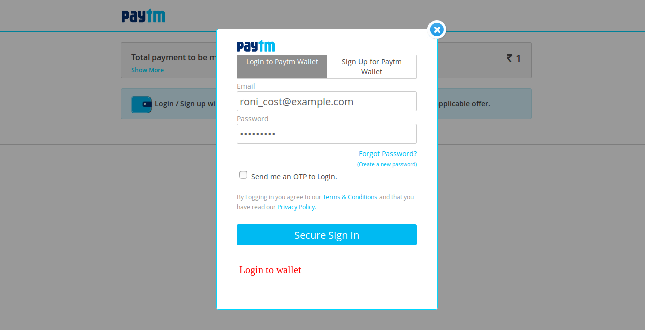 Paytm wallet magento 2 extension - 2