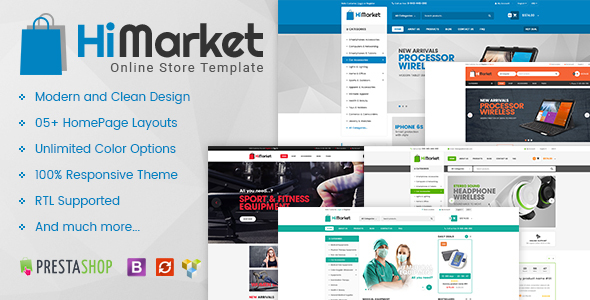 HiMarket - Multipurpose Responsive Prestashop Mega Shop Theme