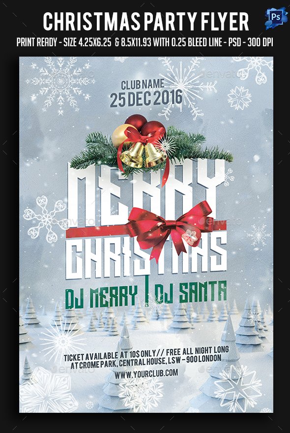 Christmas Party Flyer