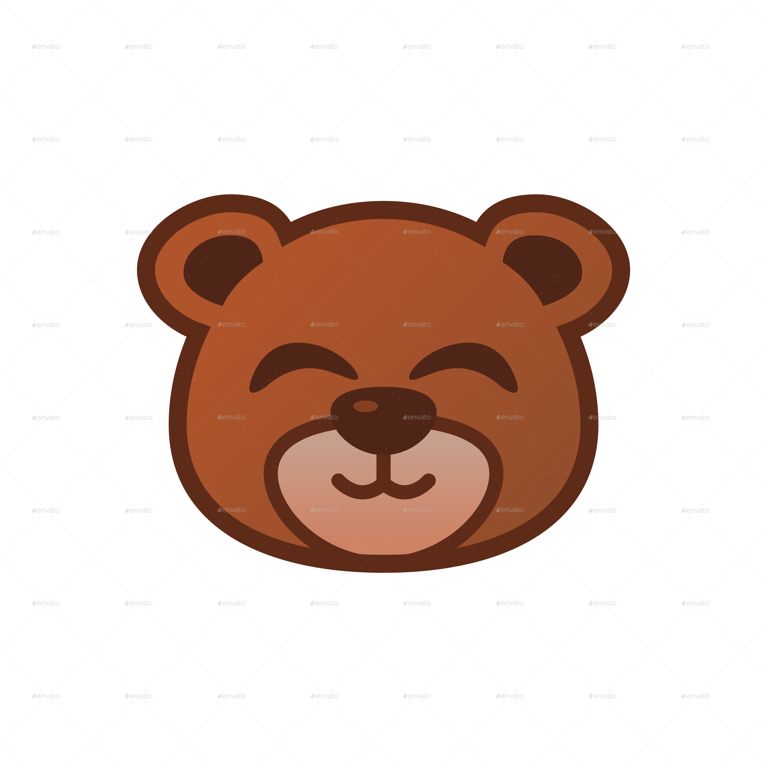 Bear Emoticon by PentoolKnight GraphicRiver