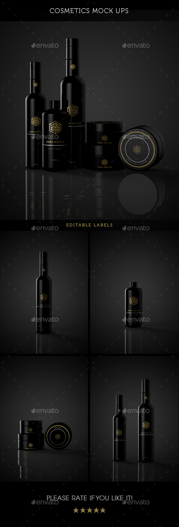 Cosmetics Package Mock Up
