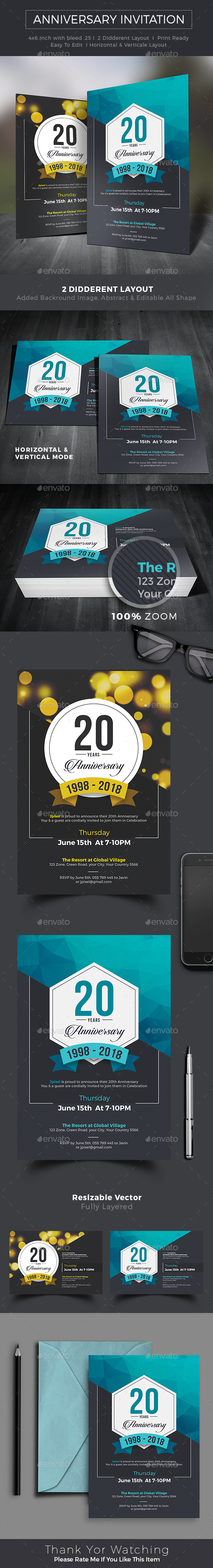 Anniversary Invitation