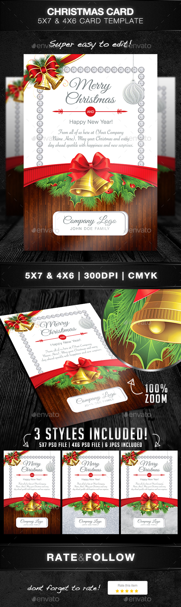 Christmas Card Template