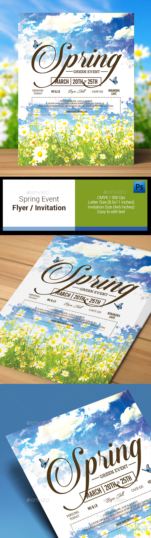 Spring Event Flyer / Invitation