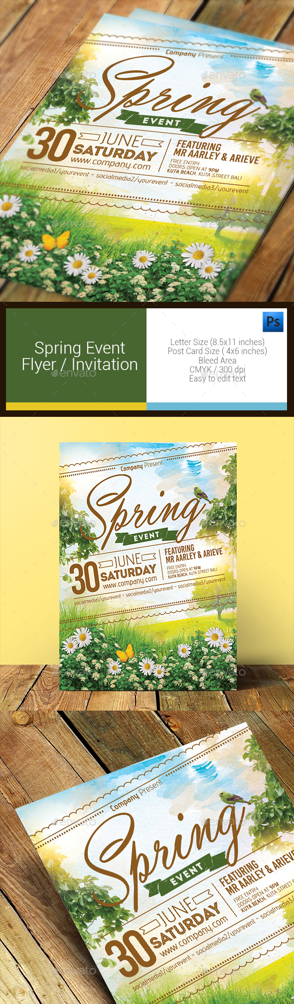 Spring Event Flyer / Invitation