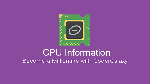 CPU Information & CPU Z