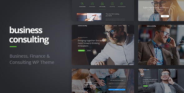 Business Consulting â Coaching, Business Training & Consulting WordPress Theme Business Consulting theme is a best tool to create a websit