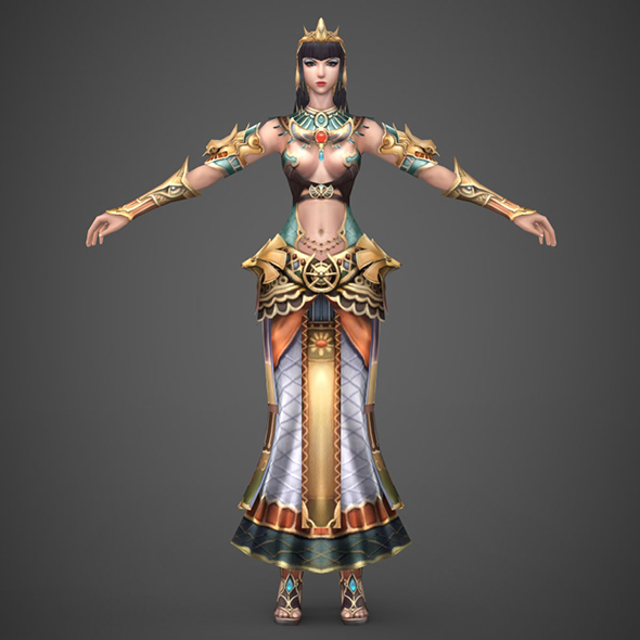 Egyptian Queen - 3DOcean Item for Sale