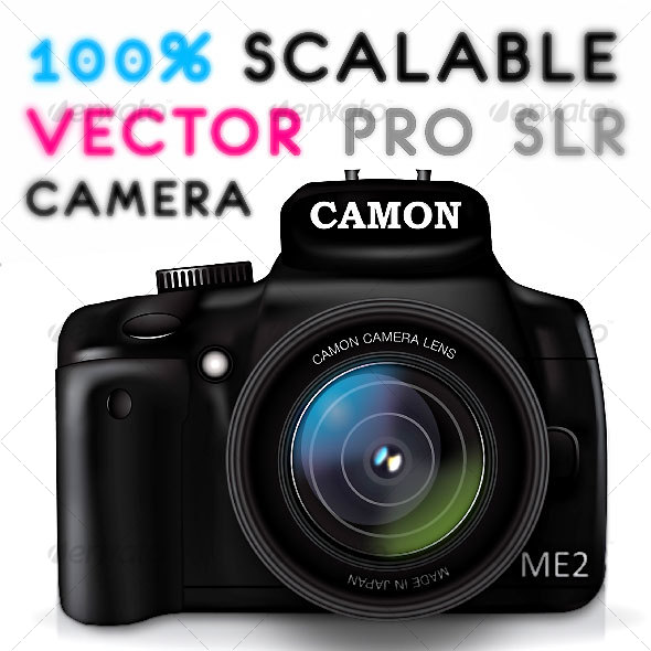 PRO CAMERA VECTOR GRAPHIC PRO CAMERA VECTOR GRAPHIC