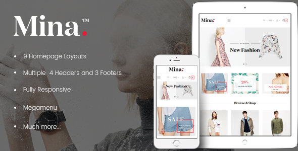 Ap Mina Responsive Prestashop Theme