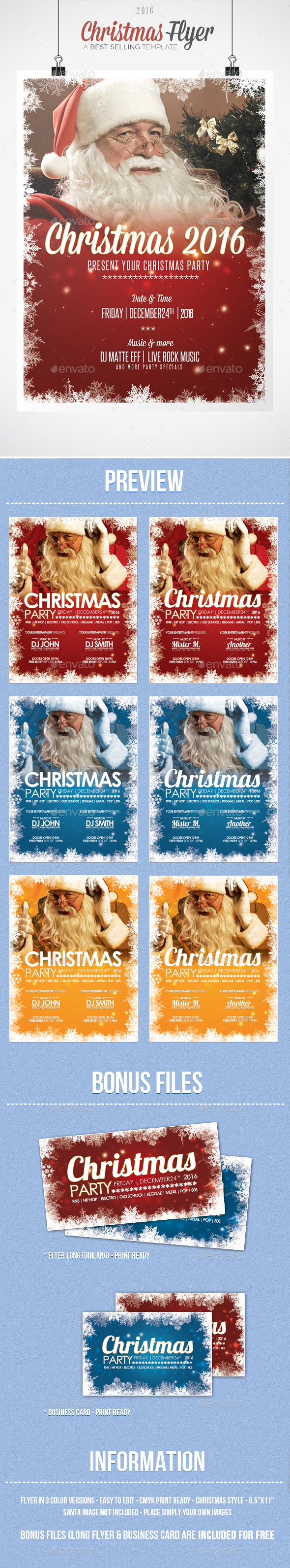 Christmas - Flyer Template