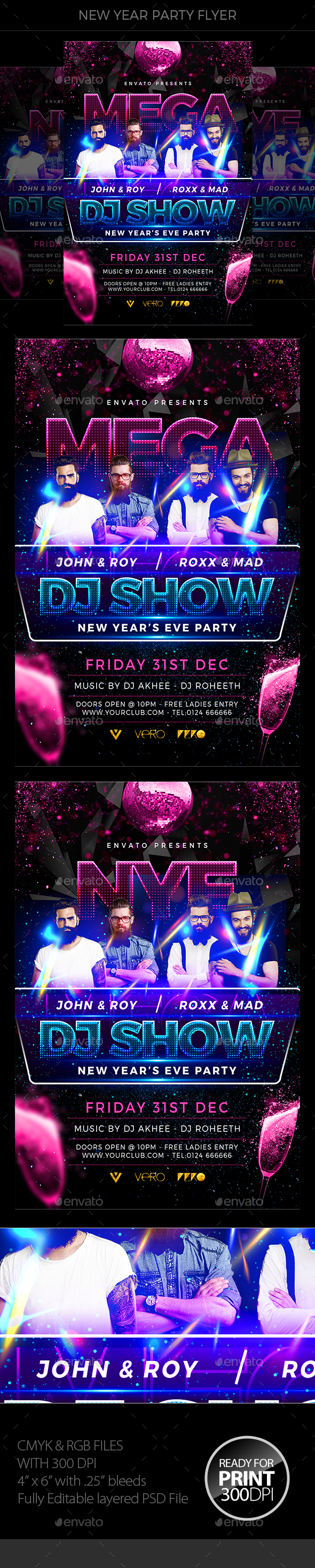 New Year Party Flyer