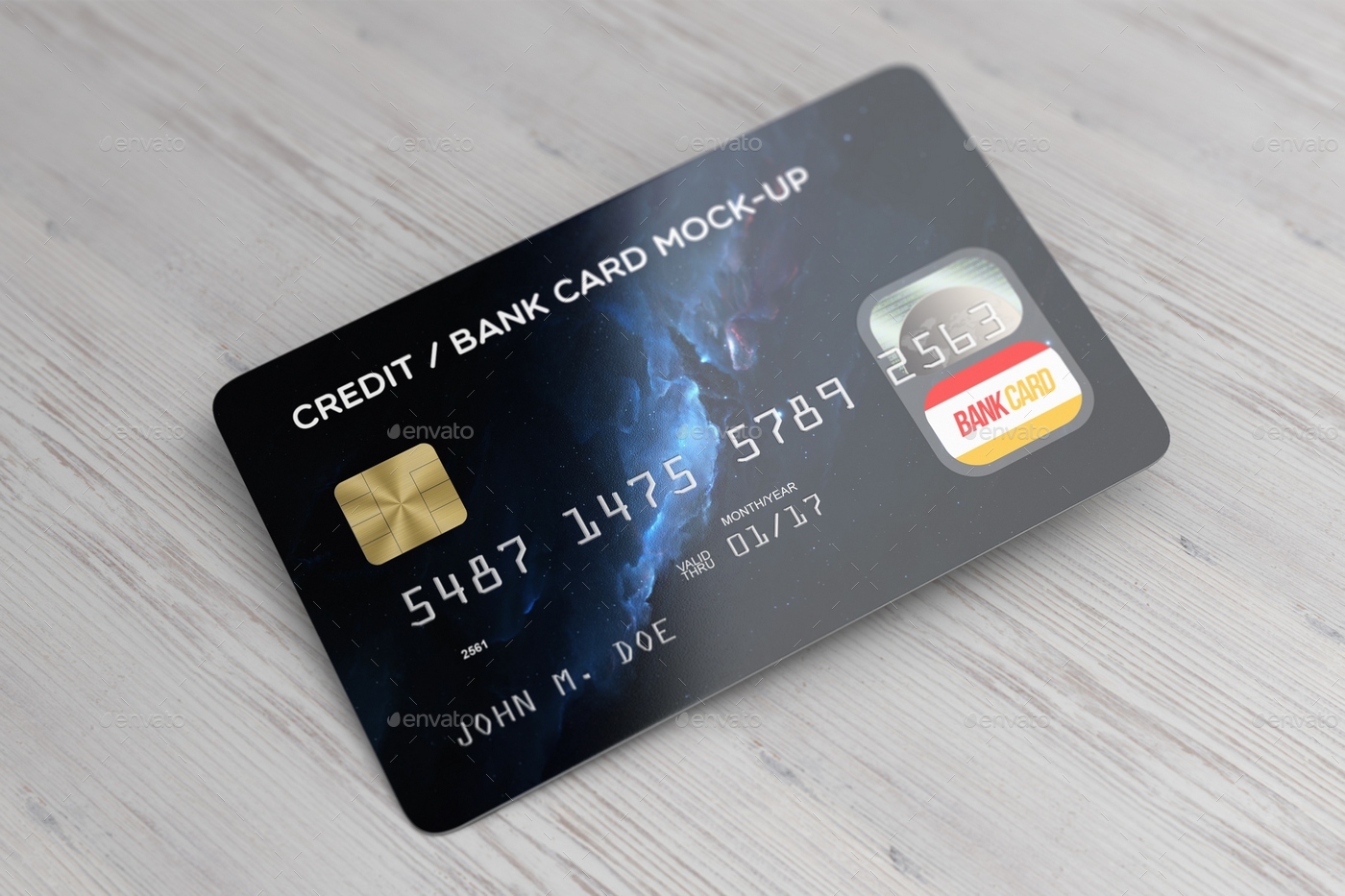 Download Credit / Bank Card Mock-Up by MassDream | GraphicRiver