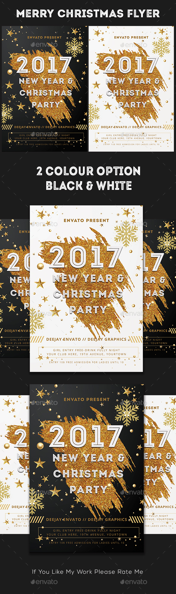 Christmas & New Year Flyer