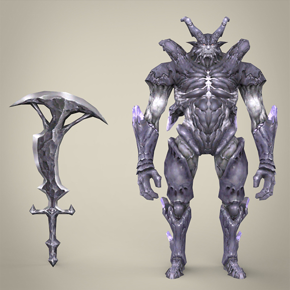 Fantasy Monster Katilaaji - 3DOcean Item for Sale