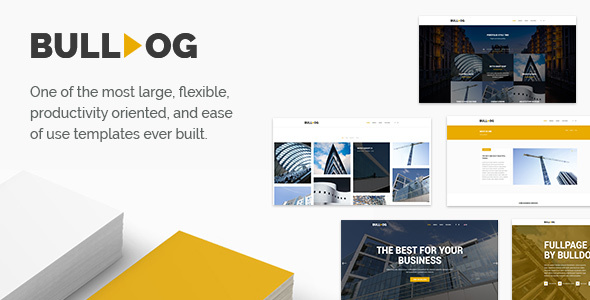 Bulldog - Construction & Architect & Building - Multipurpose