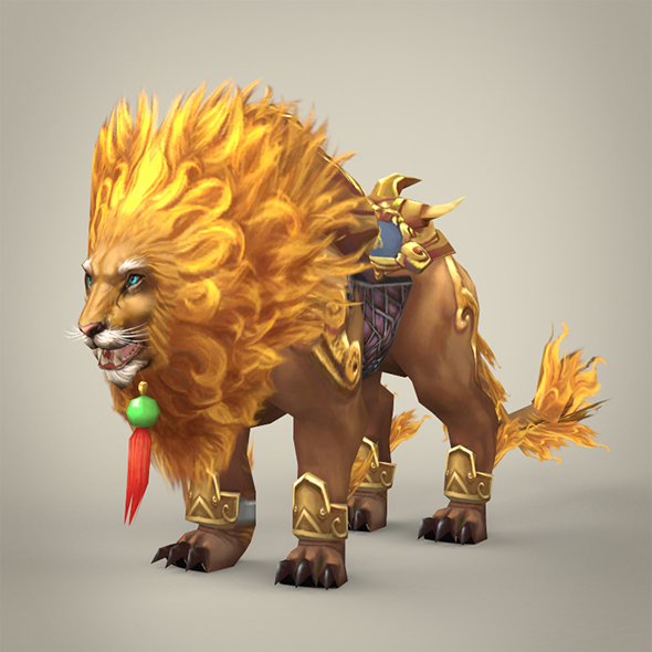 3DOcean Fantasy Warrior Lion 19033803 3DOcean Fantasy Warrior Lion 19033803