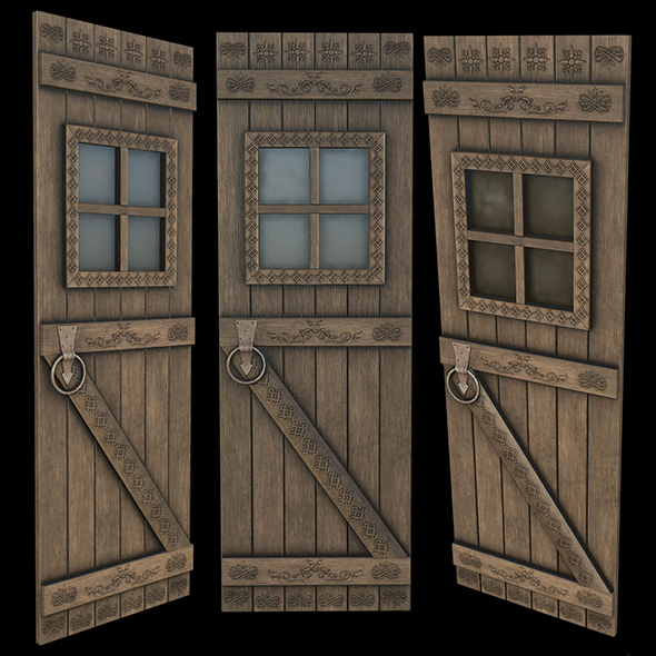 3DOcean Door Low Poly Game Ready 3D Model 19038037 3DOcean Door Low Poly Game Ready 3D Model 19038037