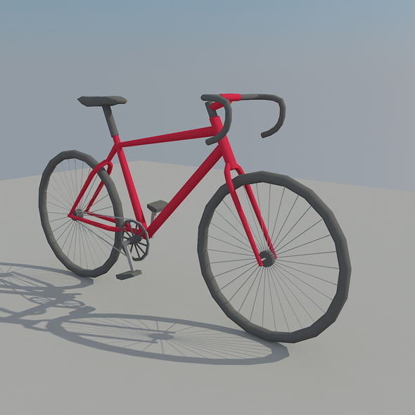 3DOcean Low Poly Bike 19045799 3DOcean Low Poly Bike 19045799