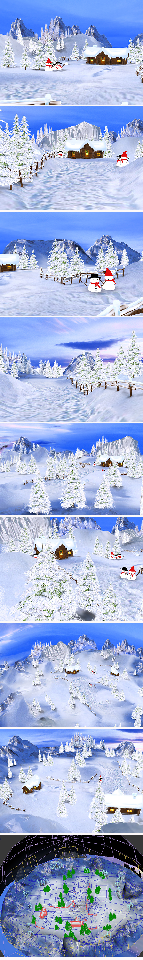 3DOcean Winter Scene 19050578 3DOcean Winter Scene 19050578