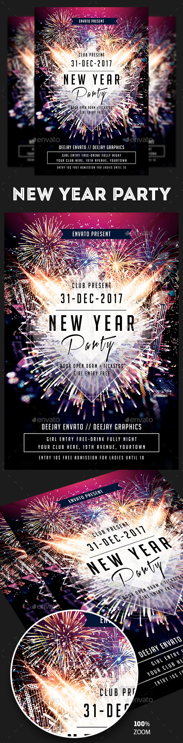 New Year Party Flyer