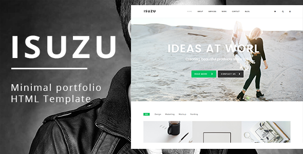 Isuzu - Creative HTML Template