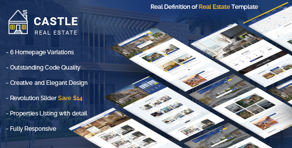Castle - Real Estate Template