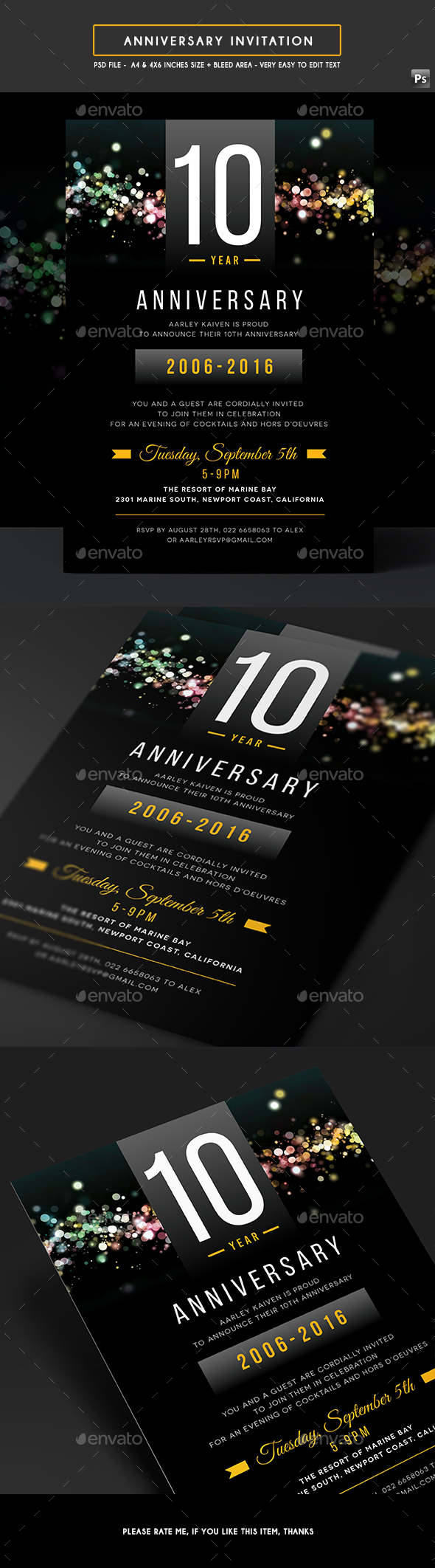 Anniversary Invitation