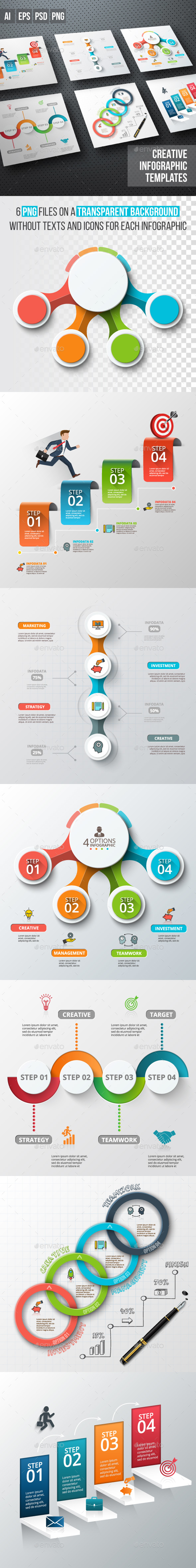 Business infographic diagrams v.05