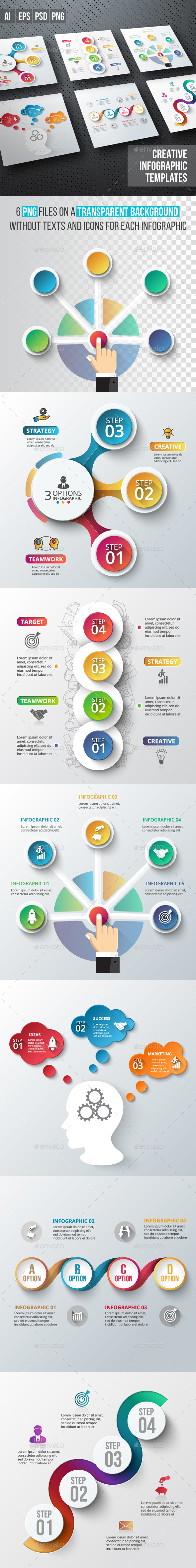 Business infographic diagrams v.06