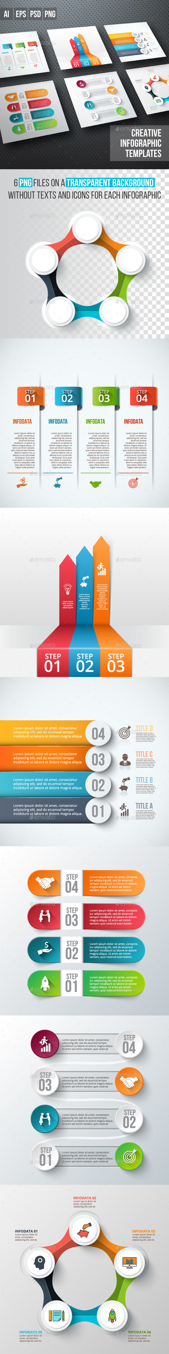 Business infographic diagrams v.07