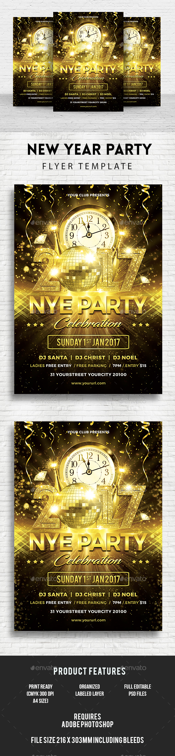 New Year Party Flyer