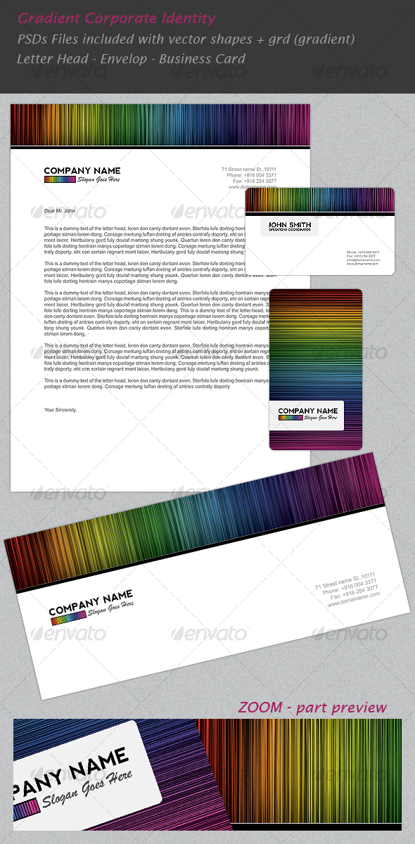 Gradient Corporate Identity Gradient Corporate Identity