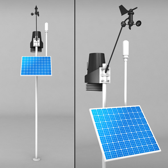 Weather meteo station 2 - 3DOcean Item for Sale