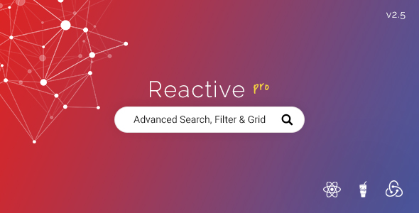 Reactive Pro - Advance WP search, filter & grid