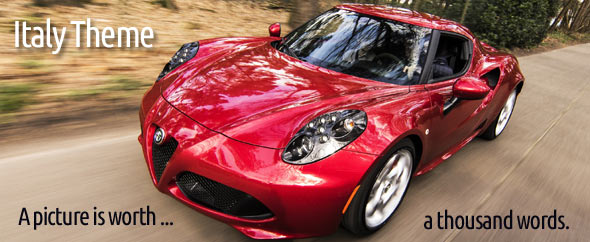Banner italian design alfa